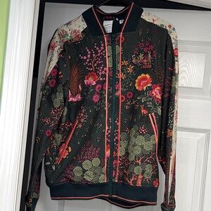Puma liberty Women's Multicolor Floral Bomber Jacket windbreaker